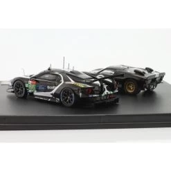 2-Car Set 24h LeMans: Ford GT40 #2 1966 & Ford GT #66 2019 1/43 -Racing Toy Store 2 car set 24h lemans ford gt40 no2 1966 ford gt no66 2019 1 43 2