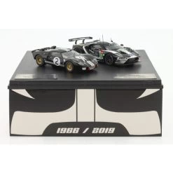 2-Car Set 24h LeMans: Ford GT40 #2 1966 & Ford GT #66 2019 1/43 -Racing Toy Store 2 car set 24h lemans ford gt40 no2 1966 ford gt no66 2019 1 43 5
