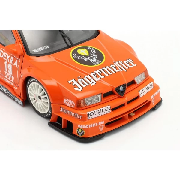 Alfa Romeo 155 V6 TI Jägermeister DTM / ITC 1995 Michael Bartels #19 1/18 4 Alfa Romeo 155 V6 TI Jägermeister DTM / ITC 1995 Michael Bartels #19 1/18 - Image 4