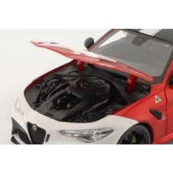 Alfa Romeo Giulia GTAm #99 2020 Red / White 1/18 10 Alfa Romeo Giulia GTAm #99 2020 Red / White 1/18 -Racing Toy Store alfa romeo giulia gtam no99 2020 red white 1 18 3