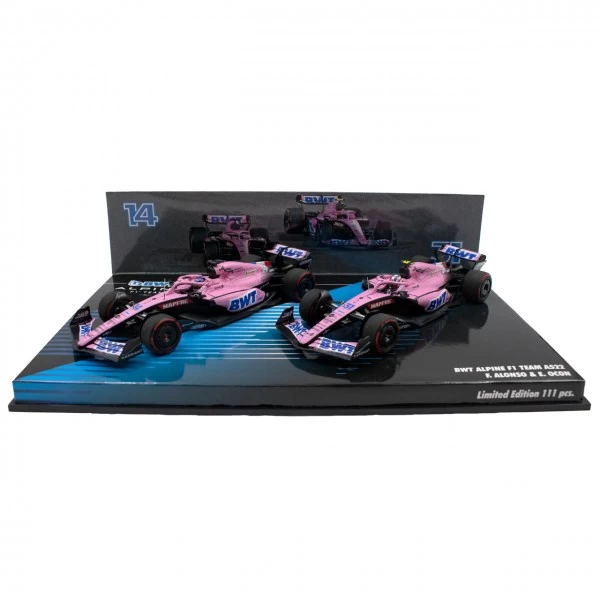 Alpine F1 Team 2022 A522 Alonso / Ocon Doppel-Set 1:43 2 Alpine F1 Team 2022 A522 Alonso / Ocon Doppel-Set 1:43 - Image 2
