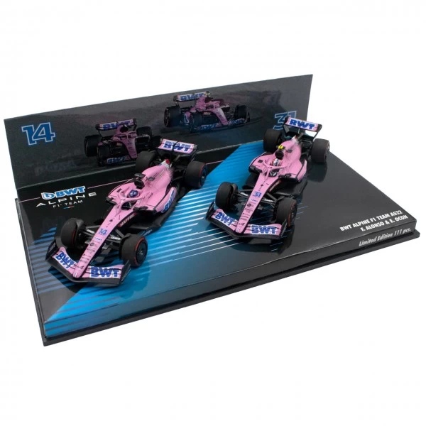 Alpine F1 Team 2022 A522 Alonso / Ocon Doppel-Set 1:43 1 Alpine F1 Team 2022 A522 Alonso / Ocon Doppel-Set 1:43