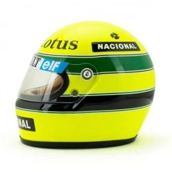 Ayrton Senna Helmet 1985 Scale 1:2 -Racing Toy Store ayrton senna helmet 1985 scale 1 2 2