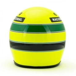 Ayrton Senna Helmet 1985 Scale 1:2 -Racing Toy Store ayrton senna helmet 1985 scale 1 2 5