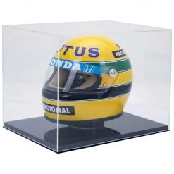 Ayrton Senna Helmet 1987 Scale 1:2 -Racing Toy Store ayrton senna helmet 1987 scale 1 2 4