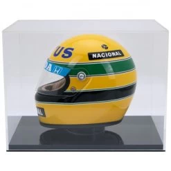 Ayrton Senna Helmet 1987 Scale 1:2 -Racing Toy Store ayrton senna helmet 1987 scale 1 2 5