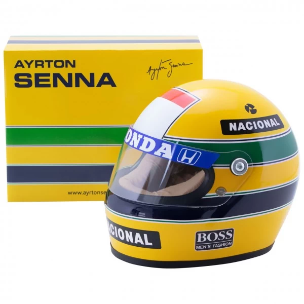 Ayrton Senna Helmet 1988 Scale 1/2 2 Ayrton Senna Helmet 1988 Scale 1/2 - Image 2
