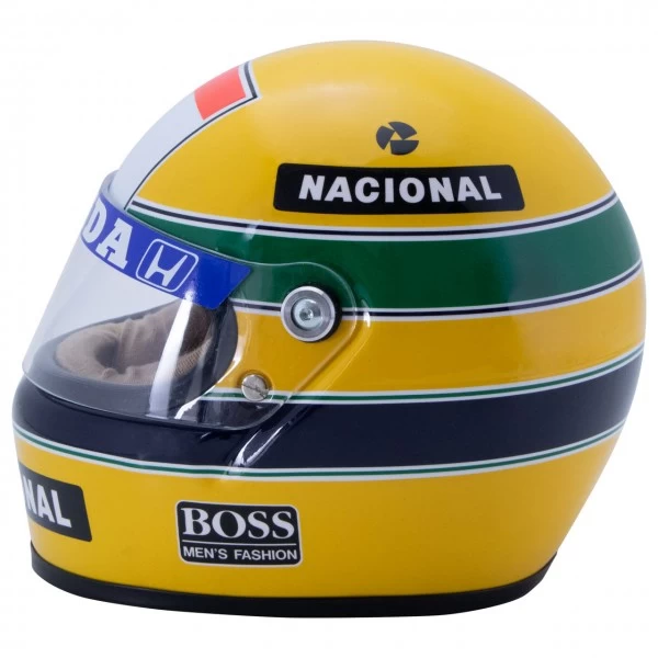 Ayrton Senna Helmet 1988 Scale 1/2 4 Ayrton Senna Helmet 1988 Scale 1/2 - Image 4