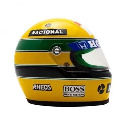 Ayrton Senna Helmet 1990 Scale 1:2 -Racing Toy Store ayrton senna helmet 1990 scale 1 2 2