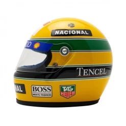 Ayrton Senna Helmet 1993 Scale 1:2 -Racing Toy Store ayrton senna helmet 1993 scale 1 2 2