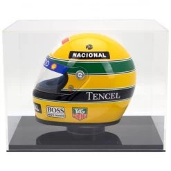 Ayrton Senna Helmet 1993 Scale 1:2 -Racing Toy Store ayrton senna helmet 1993 scale 1 2 5