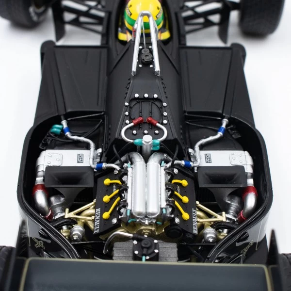 Ayrton Senna Lotus 97T #12 Winner Portugal GP Formula 1 1985 1/18 16 Ayrton Senna Lotus 97T #12 Winner Portugal GP Formula 1 1985 1/18 - Image 16