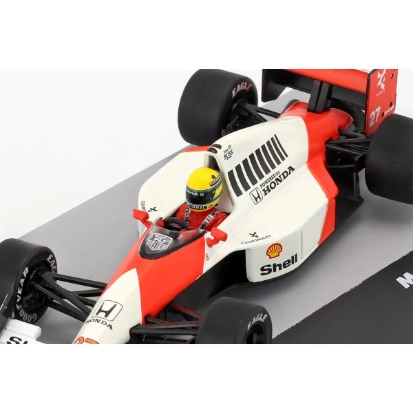 Ayrton Senna McLaren MP4/5B #27 World Champion Great Britain GP Formula 1 1990 1/43 6 Ayrton Senna McLaren MP4/5B #27 World Champion Great Britain GP Formula 1 1990 1/43 - Image 6
