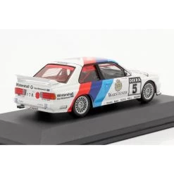 BMW M3 (E30) #5 DTM 1991 Kris Nissen Team Schnitzer 1/43 -Racing Toy Store bmw m3 e30 no5 dtm 1991 kris nissen team schnitzer 1 43 1