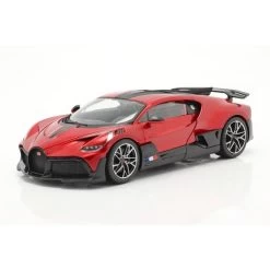 Bugatti Divo Year Of Construction 2018 Red / Black 1/18