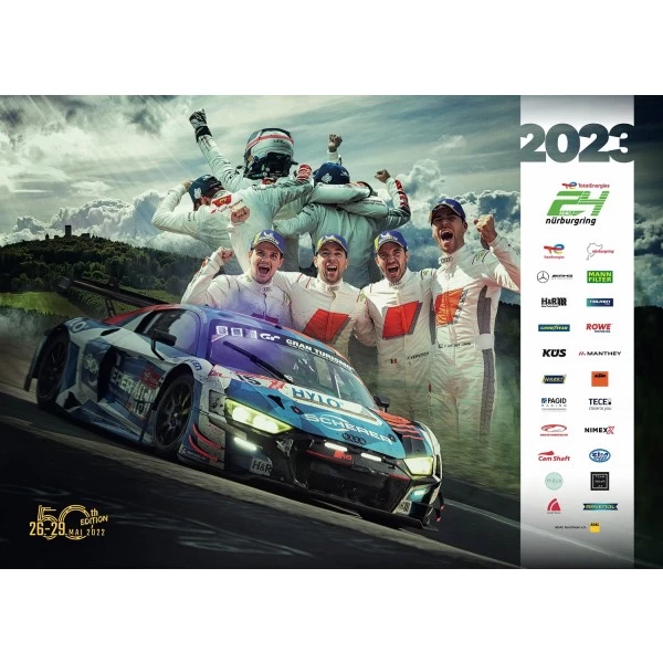 Calendar 24h Nürburgring 2023 1 Calendar 24h Nürburgring 2023