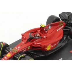 Carlos Sainz Jr. Ferrari F1-75 #55 Formula 1 2022 1/43 -Racing Toy Store carlos sainz jr ferrari f1 75 no55 formula 1 2022 1 43 3
