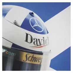 David Coulthard Poster Helmet 2000 -Racing Toy Store david coulthard poster helmet 2000 2