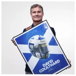 David Coulthard Poster Helmet 2000 -Racing Toy Store david coulthard poster helmet 2000 3
