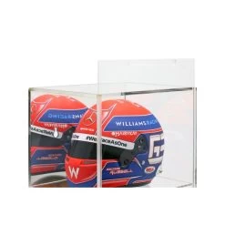 Display Case For 4 Helmets In 1/2 Scale Mirrored -Racing Toy Store display case for 4 helmets in 1 2 scale mirrored 3