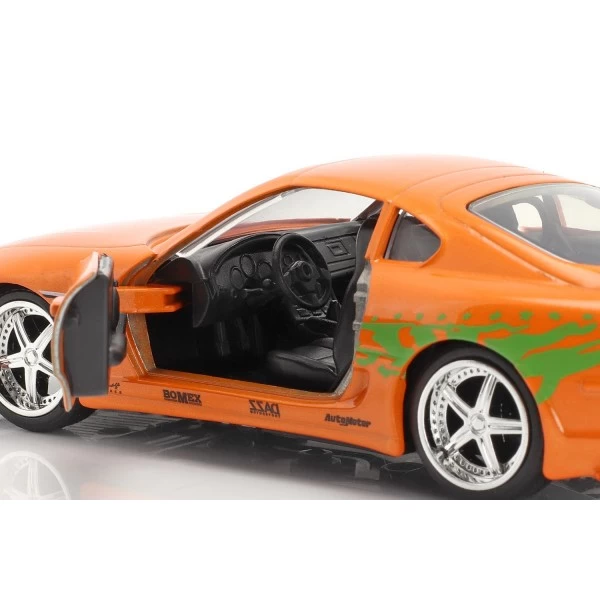 Fast & Furious 2-Car Set Brians`s Toyota Supra & Dom`s Dodge Charger 1/32 4 Fast & Furious 2-Car Set Brians`s Toyota Supra & Dom`s Dodge Charger 1/32 - Image 4