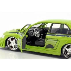 Fast & Furious Brian's 2002 Mitsubishi Lancer Evolution VII 1/24 -Racing Toy Store fast furious brians 2002 mitsubishi lancer evolution vii 1 24 2