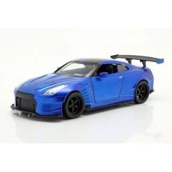 Fast & Furious Brian's 2009 Nissan GT-R (R35) Bensopra Blue 1/24