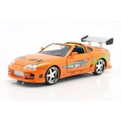 Fast & Furious Brian`s Toyota Supra 1995 Orange 1/24