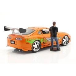 Racing Toy Store -Racing Toy Store fast furious brians toyota supra 1995 with figure 1 18 1