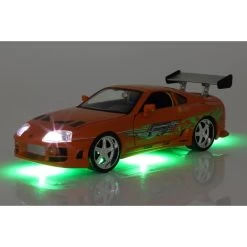 Fast & Furious Brian`s Toyota Supra 1995 With Figure 1/18 -Racing Toy Store fast furious brians toyota supra 1995 with figure 1 18 8