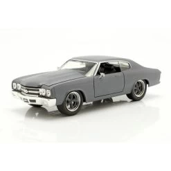 Fast & Furious Dom`s 1970 Chevrolet Chevelle SS 1/24 Matt Grey