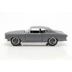 Fast & Furious Dom`s 1970 Chevrolet Chevelle SS 1/24 Matt Grey -Racing Toy Store fast furious doms 1970 chevrolet chevelle ss 1 24 matt grey 4
