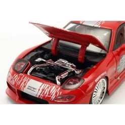Fast & Furious Dom`s 1993 Mazda RX-7 Red 1/24 -Racing Toy Store fast furious doms 1993 mazda rx 7 red 1 24 3