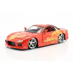 Fast & Furious Orange Julius' 1993 Mazda RX-7 1/24