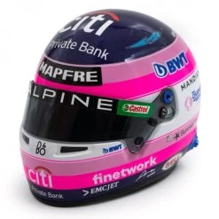Fernando Alonso Miniature Helmet Formula 1 2022 1/2