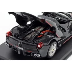 Ferrari LaFerrari Aperta Year Of Construction 2016 Black 1/24 -Racing Toy Store ferrari laferrari aperta year of construction 2016 black 1 24 2