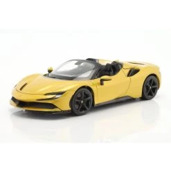 Ferrari SF90 Spider Year Of Construction 2021 Gold Metallic 1/18