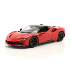 Ferrari SF90 Stradale Hybrid Year Of Manufacture 2019 Red 1/18