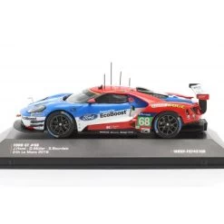 Ford GT #68 Winner LMGTE Pro Class 24h LeMans 2016 Hand, Müller, Bourdais 1/43 -Racing Toy Store ford gt no68 winner lmgte pro class 24h lemans 2016 hand mueller bourdais 1 43 2