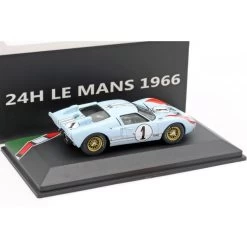 Ford GT40 MK II #1 2nd 24h LeMans 1966 1:43 -Racing Toy Store ford gt40 mk ii no1 2nd 24h lemans 1966 1 43 3