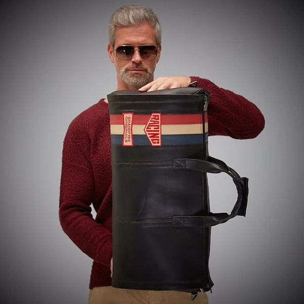 Gulf Travel Bag Vintage Black 3 Gulf Travel Bag Vintage Black - Image 3