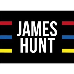 James Hunt Flagge Helm 1976