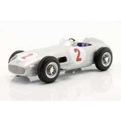 J.M. Fangio Mercedes-Benz W196 #2 Monaco GP Formula 1 World Champion 1955 1/18