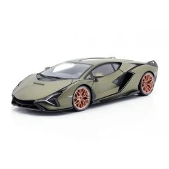 Lamborghini Sian FKP 37 Year Of Construction 2020 Matt Olive Green 1/18