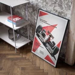 McLaren Ayrton Senna MP4/4 Poster -Racing Toy Store mclaren ayrton senna mp4 4 poster 4