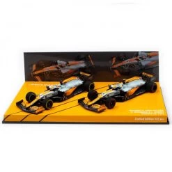 McLaren F1 Team Ricciardo / Norris Monaco GP 2021 Doppel-Set 1:43 -Racing Toy Store mclaren f1 team mcl35m ricciardo norris monaco gp 2021 double set limited edition 1 43 19