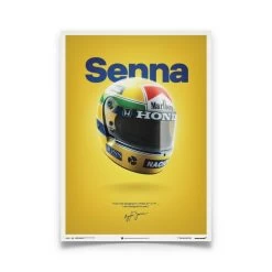 McLaren MP4/4 Ayrton Senna - Senna Poster