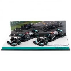 Mercedes-AMG Petronas F1 Team 2021 Hamilton / Bottas Doppel-Set 1:43 -Racing Toy Store mercedes amg petronas f1 team 2021 w12 hamilton bottas double set limited edition 1 43 19
