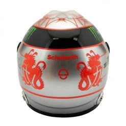 Michael Schumacher Platinum Helmet Spa 300th GP 2012 1/2 -Racing Toy Store michael schumacher platinum helmet spa 300th gp 2012 1 2 2