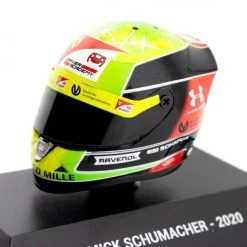Mick Schumacher Miniature Helmet 2020 1/8 -Racing Toy Store mick schumacher miniature helmet 2020 1 8 6